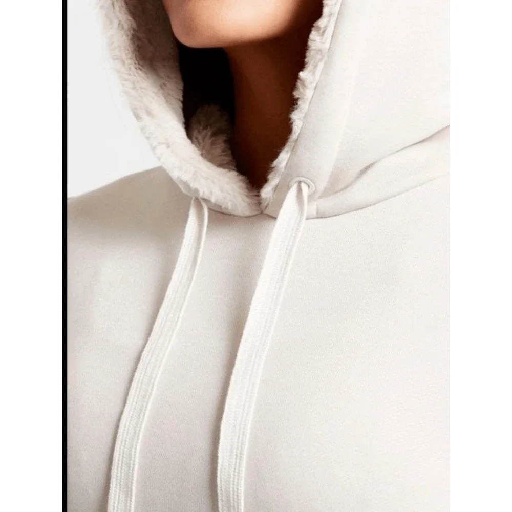 Athleta Triumph Shine Hoodie Dress Sweatshirt XL